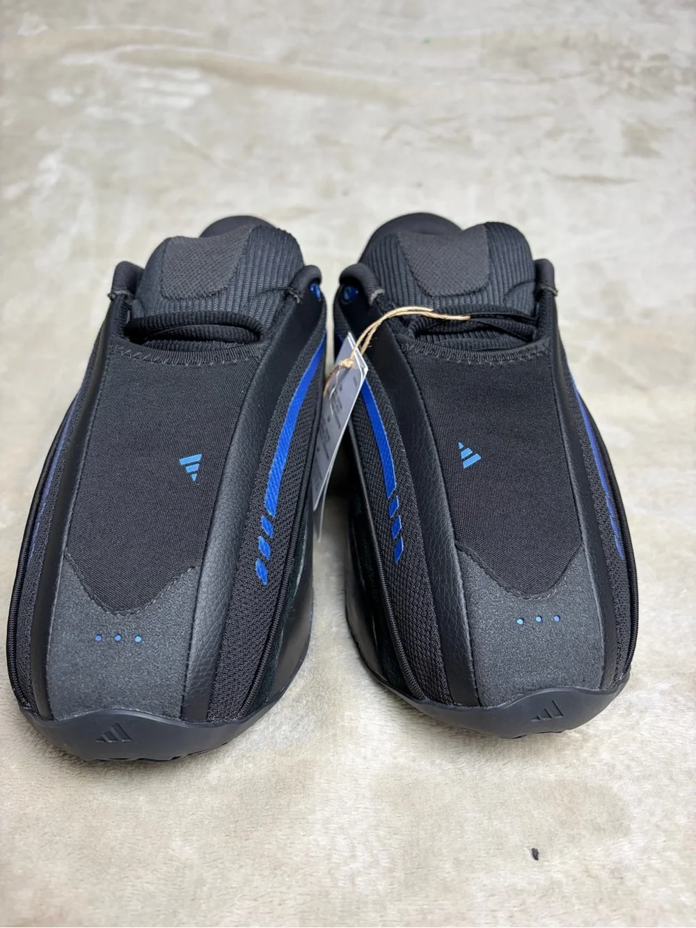 adidas Mad IIInfinity Mens Black Dark Marine Casual Shoes JI0395 Size 5.5